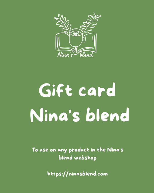 Nina's blend cadeaubon