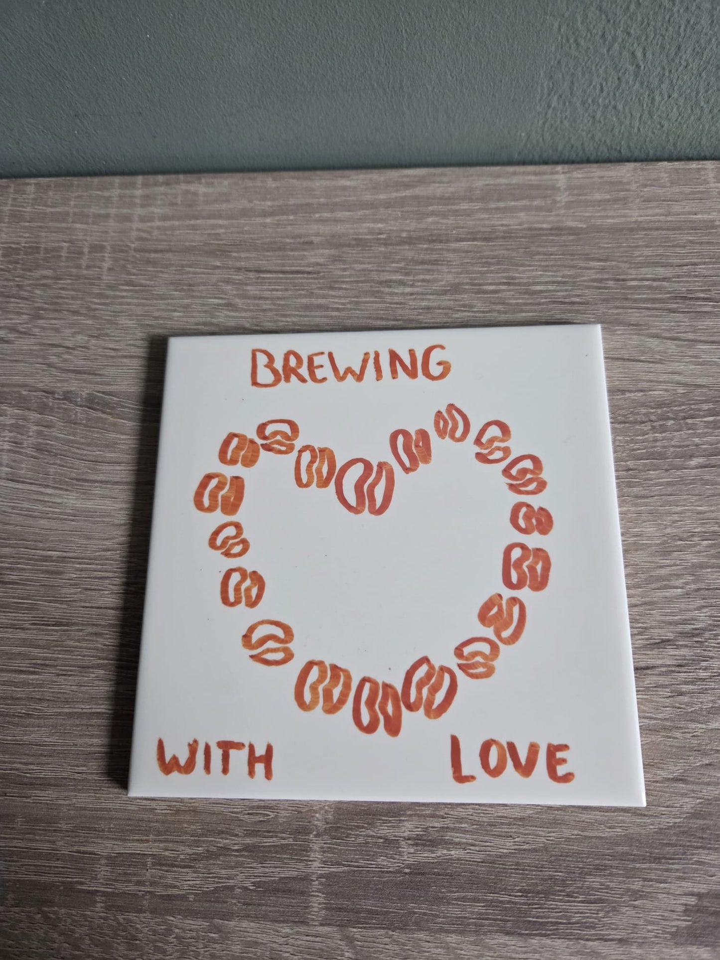 Tegeltje - Brewing with love