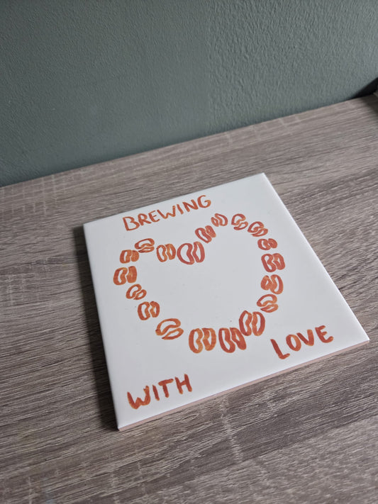 Tegeltje - Brewing with love