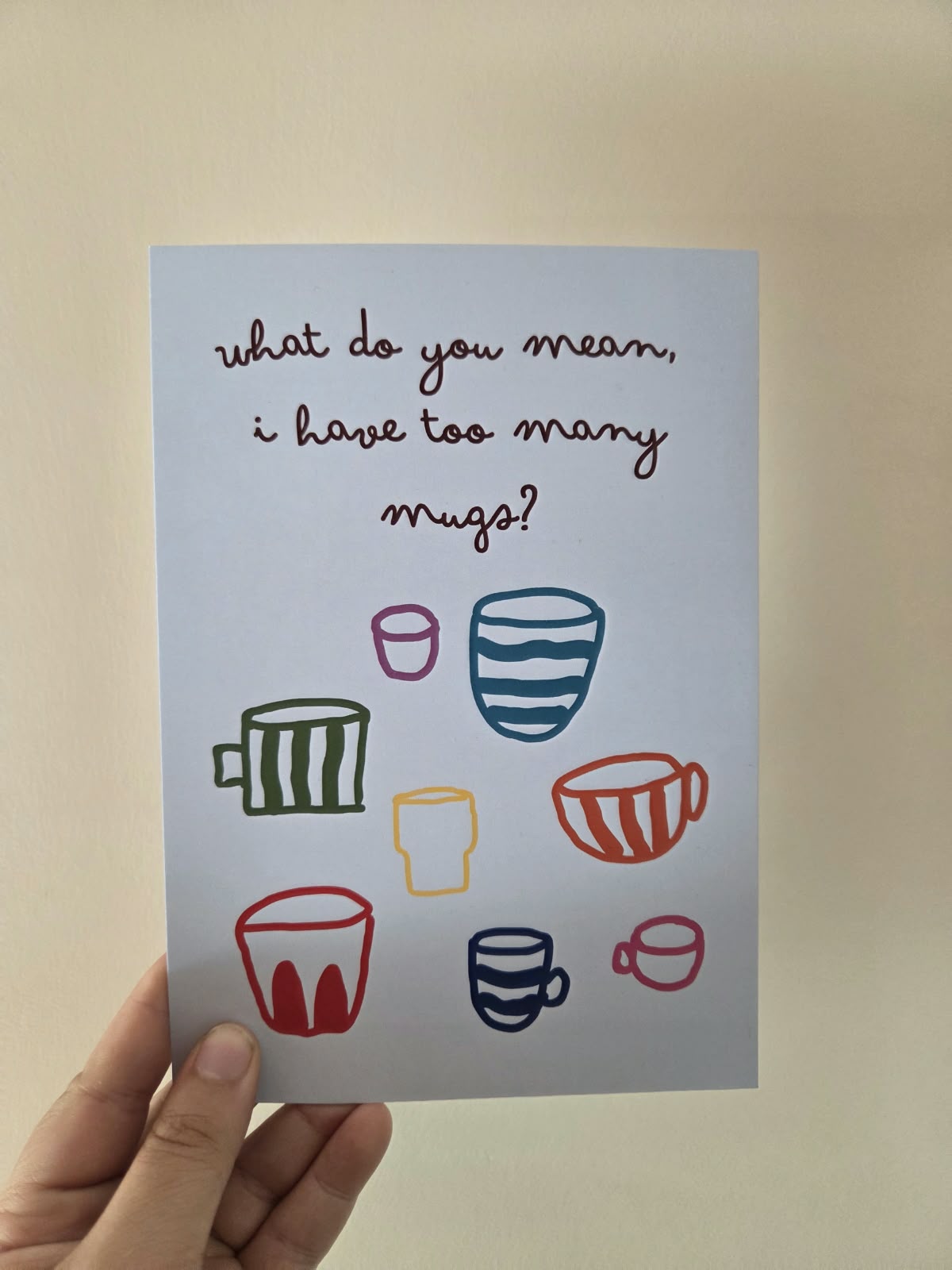 Mug collection - A5 print