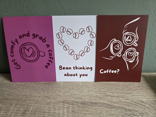 Kaart - Coffee with friends