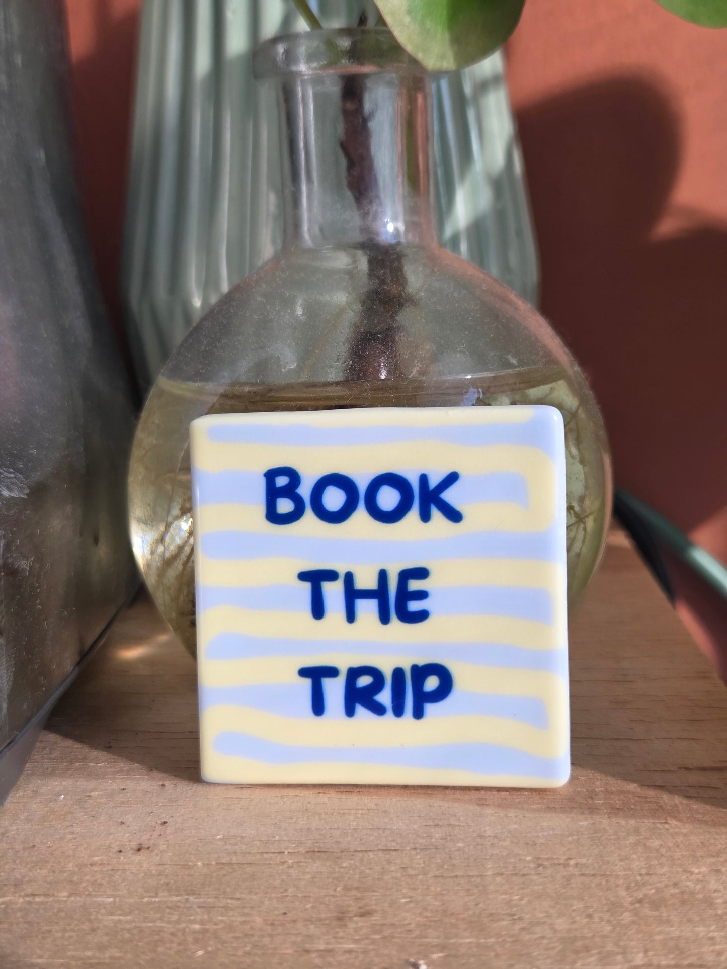 Tegelmagneetje - Book the trip