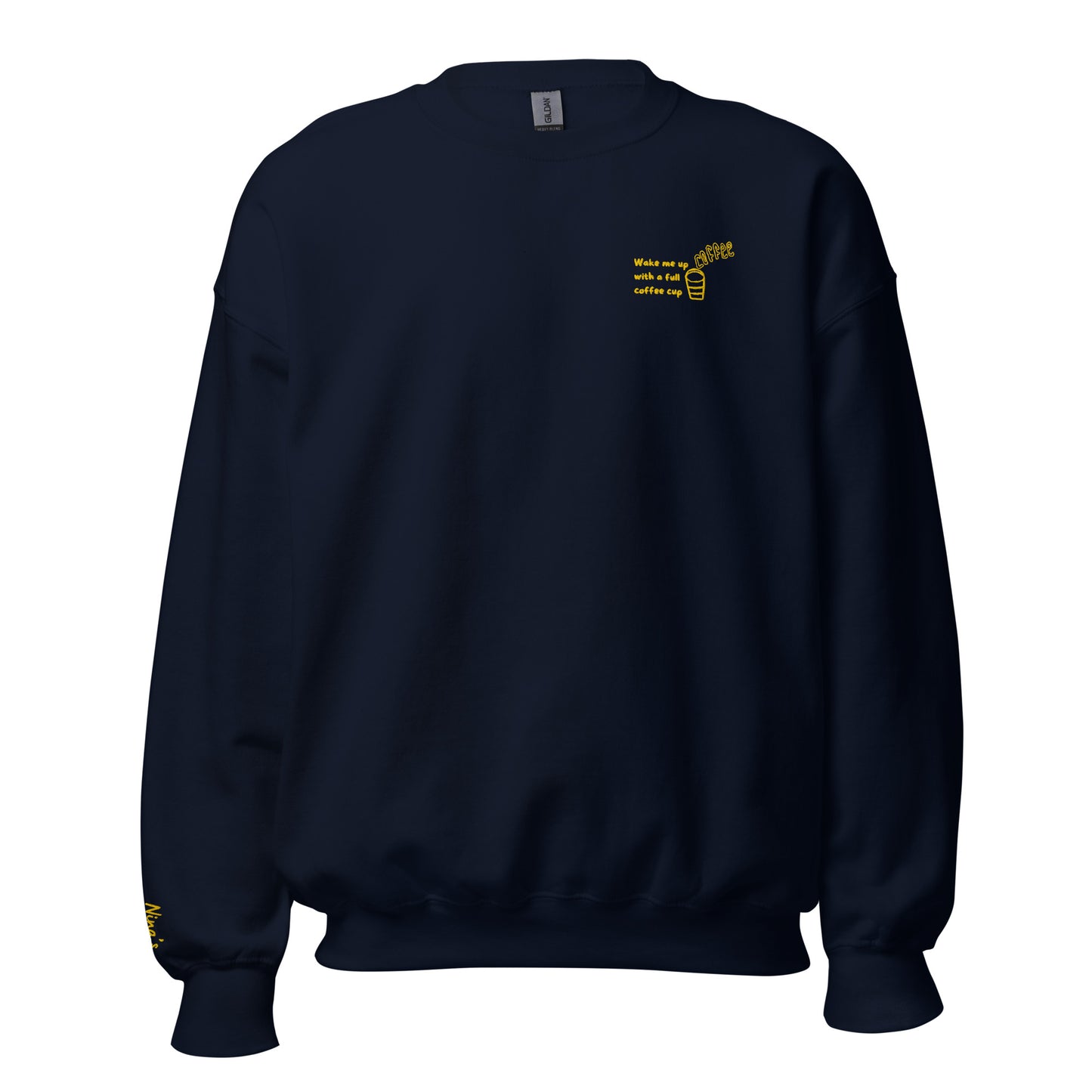 Full coffee cup - Crew neck sweater, size L