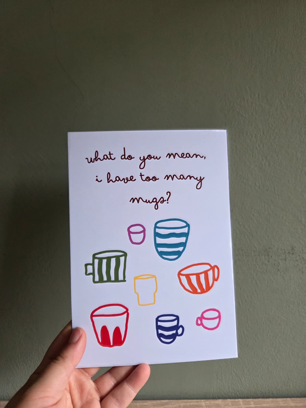 Mug collection - A5 print