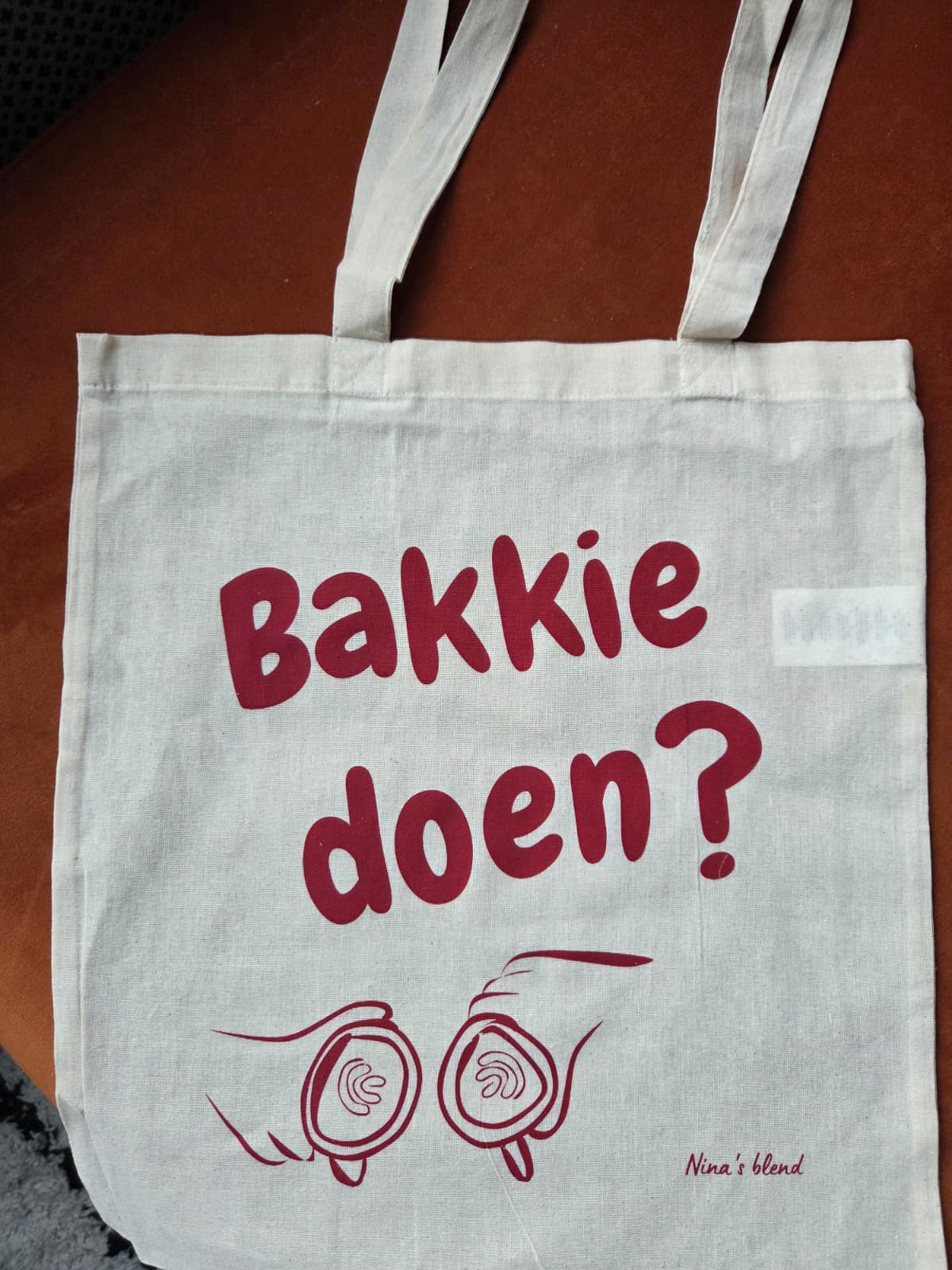 Bakkie doen? - Tasje