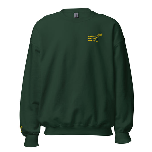 Full coffee cup - Crew neck sweatshirt