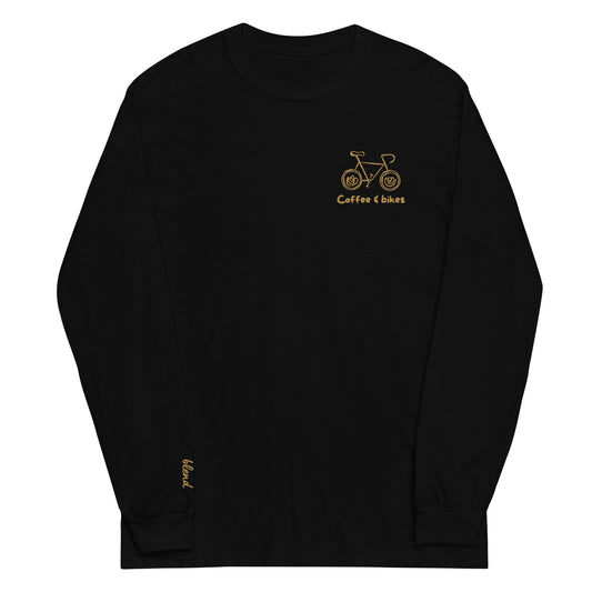 Coffee & bikes - Longsleeve t-shirt (size L)